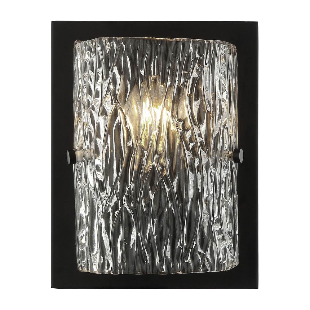 Varaluz Morgan 1-lt Sconce - Black