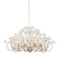 Varaluz 378C08GDAR Gold Dust,Artifact Wildflower 8-lt Chandelier - Gold Dust/artifact Image 1