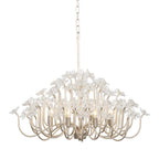 Varaluz 378C08GDAR Gold Dust,Artifact Wildflower 8-lt Chandelier - Gold Dust/artifact Image 1
