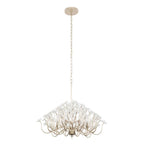 Varaluz 378C08GDAR Gold Dust,Artifact Wildflower 8-lt Chandelier - Gold Dust/artifact Image 5