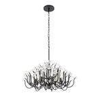 Varaluz Wildflower 8-lt Chandelier - Gold Dust/artifact