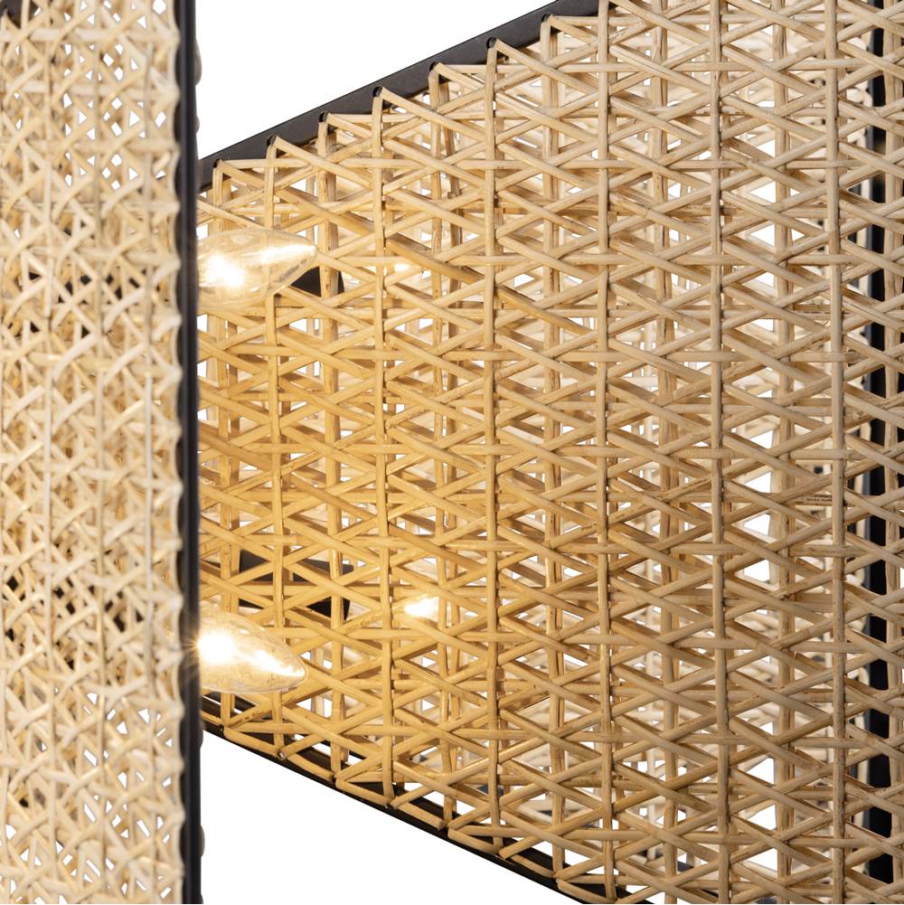 Varaluz 379C16MBS Matte Black,Sulihiya Machina 16-lt Chandelier - Matte Black/sulihiya Image 2