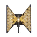 Varaluz 379W01MBS Matte Black,Sulihiya Machina 1-lt Sconce - Matte Black/sulihiya Image 1