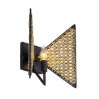 Varaluz 379W01MBS Matte Black,Sulihiya Machina 1-lt Sconce - Matte Black/sulihiya Image 5