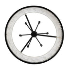 Varaluz 381P06MBAR Matte Black,Artifact Scribble 6-lt Pendant - Matte Black/artifact Image 5