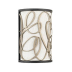Varaluz 381W01MBAR Matte Black,Artifact Scribble 1-lt Sconce - Matte Black/artifact Image 2