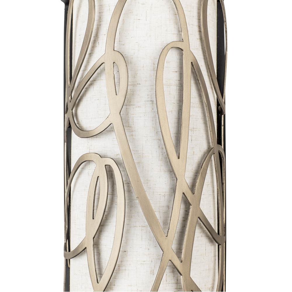 Varaluz 381W02MBAR Matte Black,Artifact Scribble 2-lt Sconce - Matte Black/artifact Image 2