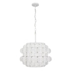 Varaluz 382P03MW Matte White Swoon 3-lt Pendant - Matte White Image 4