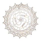 Varaluz 382P03MW Matte White Swoon 3-lt Pendant - Matte White Image 3