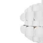 Varaluz 382P03MW Matte White Swoon 3-lt Pendant - Matte White Image 2