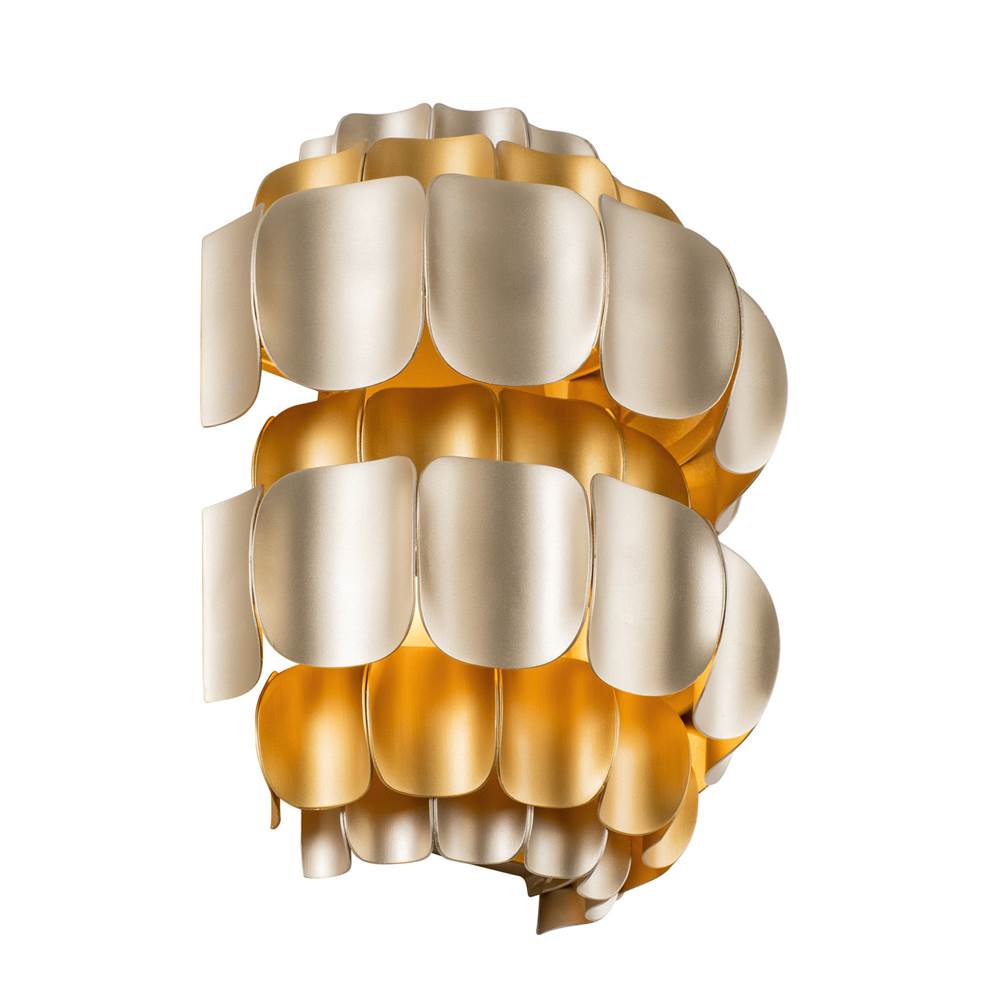 Varaluz 382W01AGGD Antique Gold,Gold Dust Swoon 1-lt Sconce - Antique Gold/gold Dust Image 6