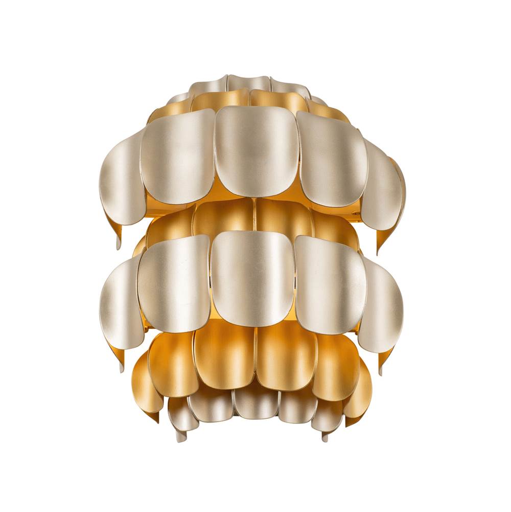Varaluz 382W01AGGD Antique Gold,Gold Dust Swoon 1-lt Sconce - Antique Gold/gold Dust Image 5