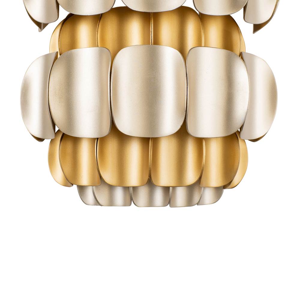 Varaluz 382W01AGGD Antique Gold,Gold Dust Swoon 1-lt Sconce - Antique Gold/gold Dust Image 3