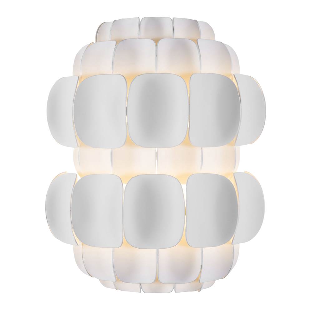 Varaluz 382W01MW Matte White Swoon 1-lt Sconce - Matte White Image 1