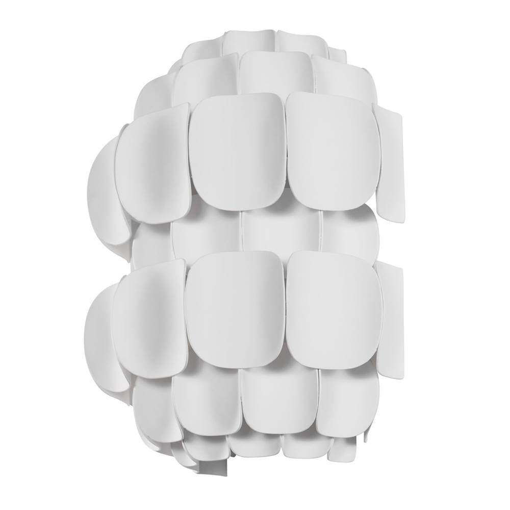 Varaluz 382W01MW Matte White Swoon 1-lt Sconce - Matte White Image 4