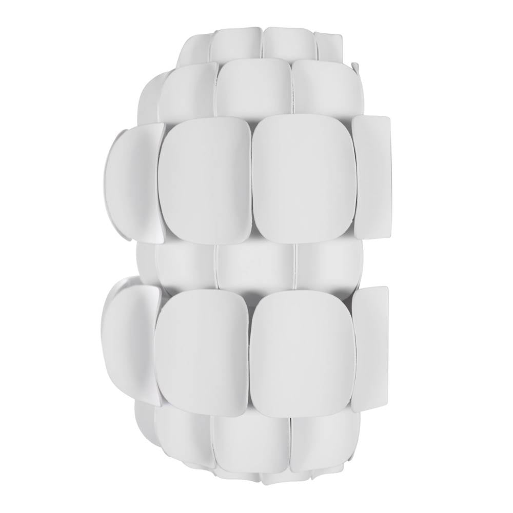 Varaluz 382W01MW Matte White Swoon 1-lt Sconce - Matte White Image 3