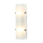 Varaluz 385W02BNS Black,Polished Nickel,Satin Brass Fairchild 2-lt Sconce - Black/polished Nickel/satin Brass Image 8