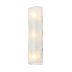 Varaluz 385W03BNS Black,Polished Nickel,Satin Brass Fairchild 3-lt Sconce - Black/polished Nickel/satin Brass Image 1