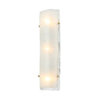Varaluz Fairchild 3-lt Sconce - Black/polished Nickel/satin Brass