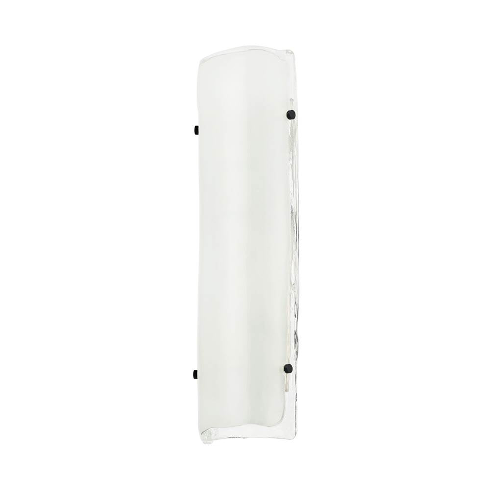 Varaluz 385W03BNS Black,Polished Nickel,Satin Brass Fairchild 3-lt Sconce - Black/polished Nickel/satin Brass Image 2
