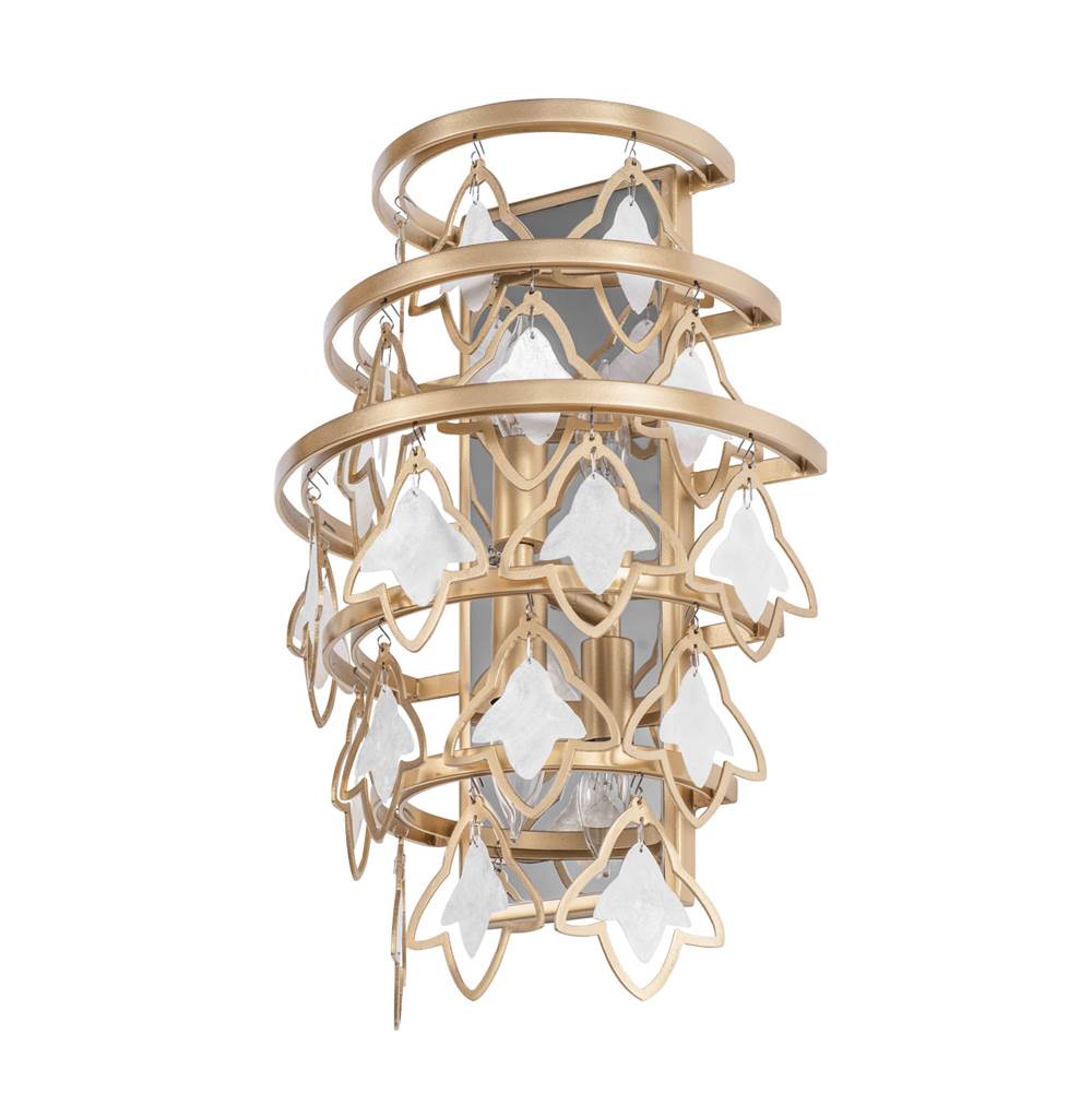 Varaluz 386W02FG French Gold Fleur 2-lt   Sconce - French Gold Image 4