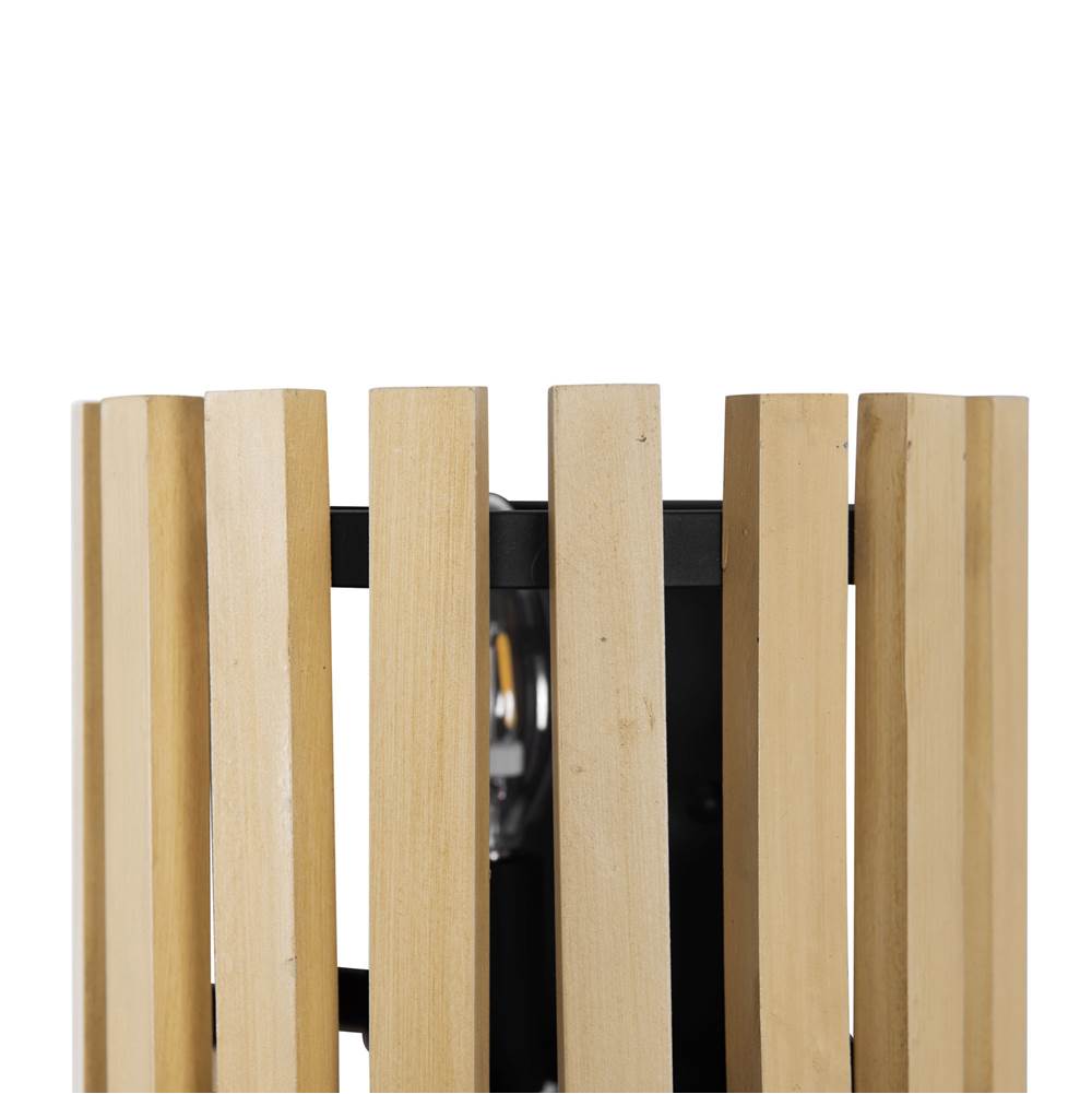 Varaluz 387W01MBH Matte Black,Honey Blonde Suratto 1-lt   Sconce - Matte Black/honey Blonde Image 2