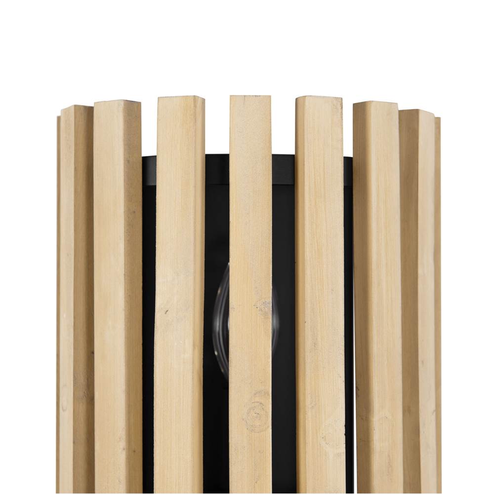 Varaluz 387W02MBH Matte Black,Honey Blonde Suratto 2-lt   Sconce - Matte Black/honey Blonde Image 3