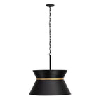 Varaluz Mad Hatter Mad Hatter 4-lt   Pendant - Matte Black/french Gold