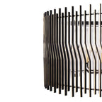 Varaluz 393P10MBFG Matte Black,French Gold Park Row 10-lt   Pendant - Matte Black/french Gold Image 3
