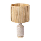 Varaluz Takko 1-lt Ceramic Table Lamp - Apothecary Gold/slate Brown