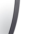 Varaluz 458MI30BL Black Tablet 30-in Round Wall Mirror - Black Image 3
