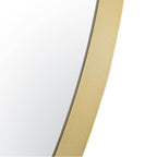 Varaluz 458MI30GO Gold Tablet 30-in Round Wall Mirror - Gold Image 3