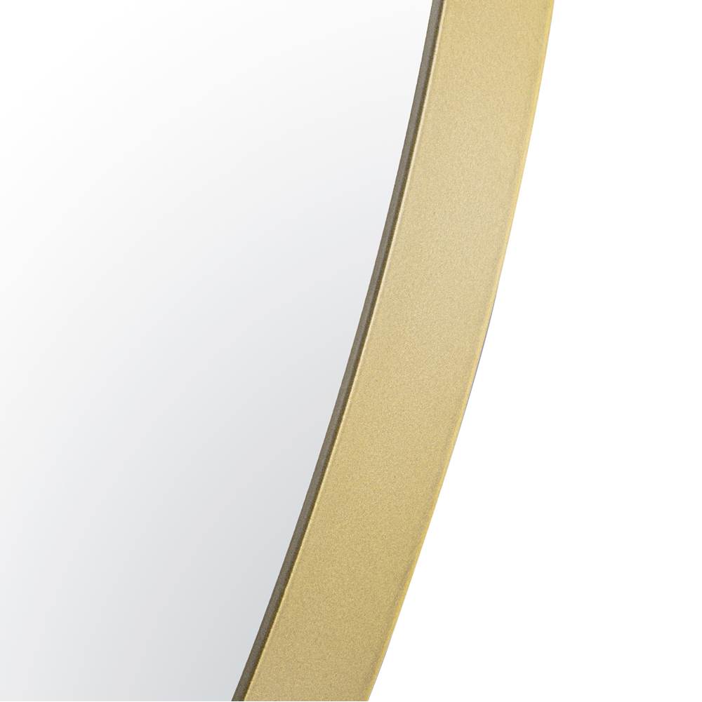 Varaluz 458MI30GO Gold Tablet 30-in Round Wall Mirror - Gold Image 3