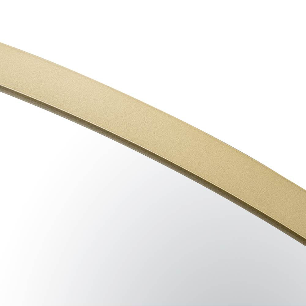 Varaluz 458MI40GO Gold Tablet 40-in Round Wall Mirror - Gold Image 3