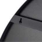 Varaluz 460MI30BL Black Propaganda 30x41 Wall Mirror - Black Image 2