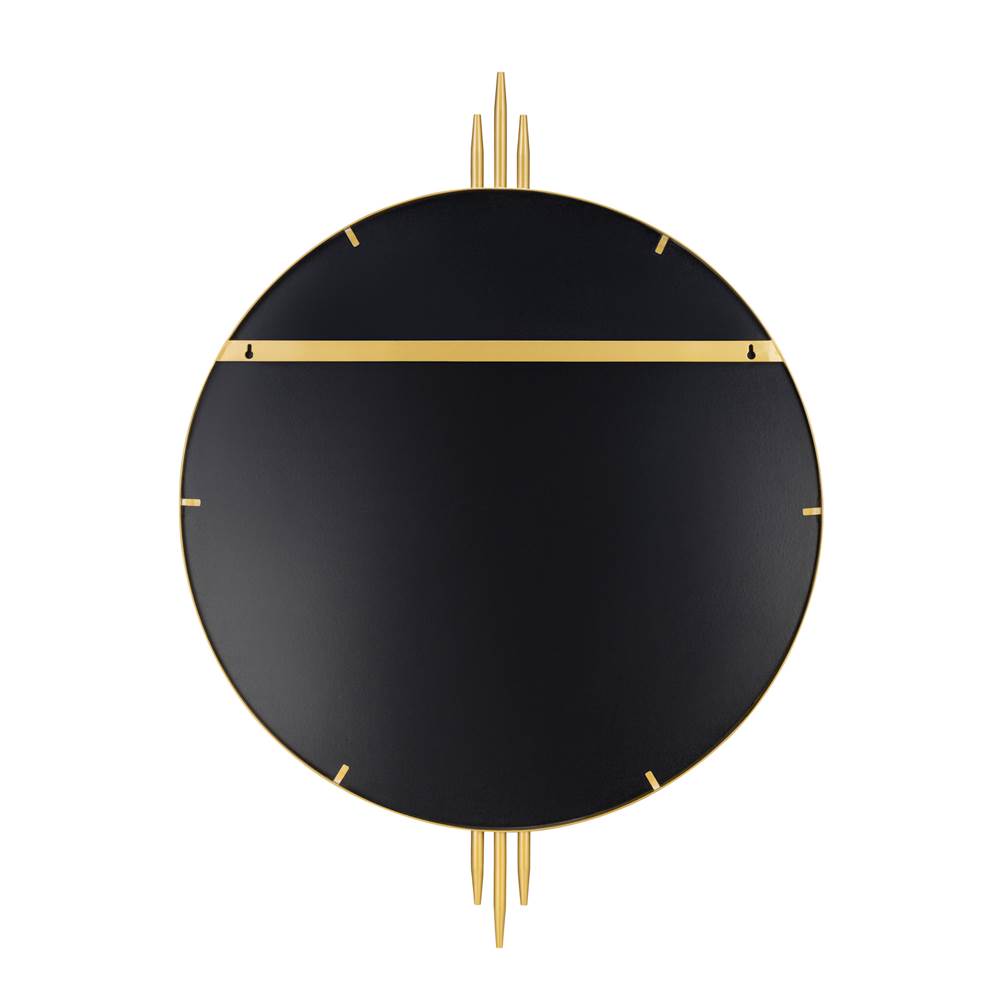 Varaluz Propaganda 30x41 Wall Mirror - Black