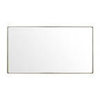 Varaluz 4DMI0108 Gold Kye 22x40 Rounded Rectangular Wall Mirror - Gold Image 1