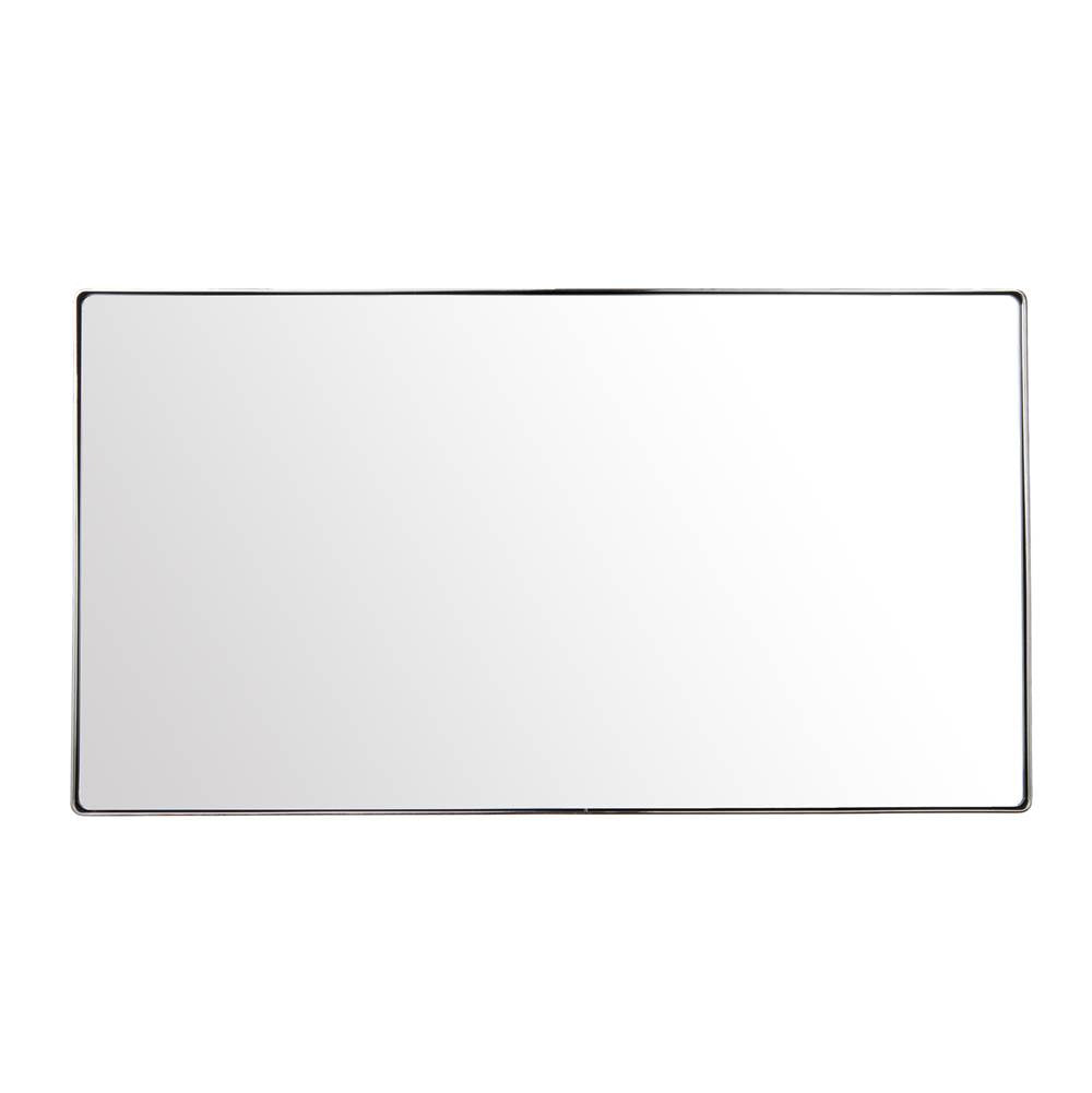 Varaluz 4DMI0109 Polished Nickel Kye 22x40 Rounded Rectangular Wall Mirror - Polished Nickel Image 1