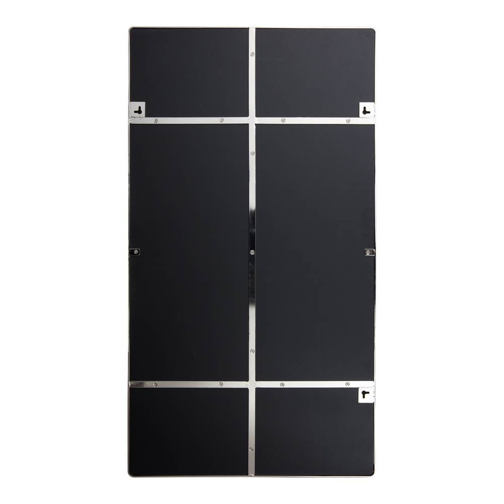 Varaluz 4DMI0109 Polished Nickel Kye 22x40 Rounded Rectangular Wall Mirror - Polished Nickel Image 4
