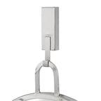 Varaluz 4DMI0112 Polished Nickel Stopwatch 22x30 Oval Powder Room Mirror - Polished Nickel Image 4