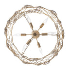 Varaluz 500C06HGOB Havana Gold Ombre Ethereal Rose 6-lt Chandelier - Havana Gold Ombre Image 7