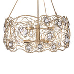 Varaluz 500C06HGOB Havana Gold Ombre Ethereal Rose 6-lt Chandelier - Havana Gold Ombre Image 3