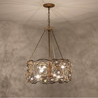 Varaluz 500C06HGOB Havana Gold Ombre Ethereal Rose 6-lt Chandelier - Havana Gold Ombre Image 2