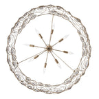 Varaluz 500C08HGOB Havana Gold Ombre Ethereal Rose 8-lt Chandelier - Havana Gold Ombre Image 4