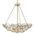Varaluz 500P06HGOB Havana Gold Ombre Ethereal Rose 6-lt Inverted Pendant - Havana Gold Ombre Image 1