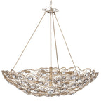 Varaluz 500P10HGOB Havana Gold Ombre Ethereal Rose 10-lt Inverted Pendant - Havana Gold Ombre Image 1