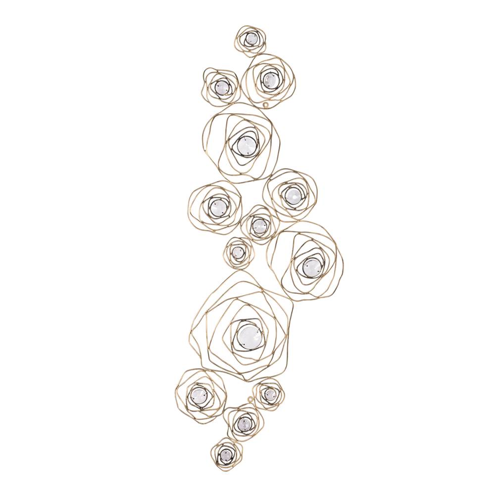 Varaluz 500WA14HGOB Havana Gold Ombre Ethereal Rose Wall Art - Havana Gold Ombre Image 1