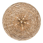 Varaluz 502P05FGN French Gold,Natural Seagrass Hilton Head 5-lt Large Pendant - French Gold/natural Seagrass Image 3