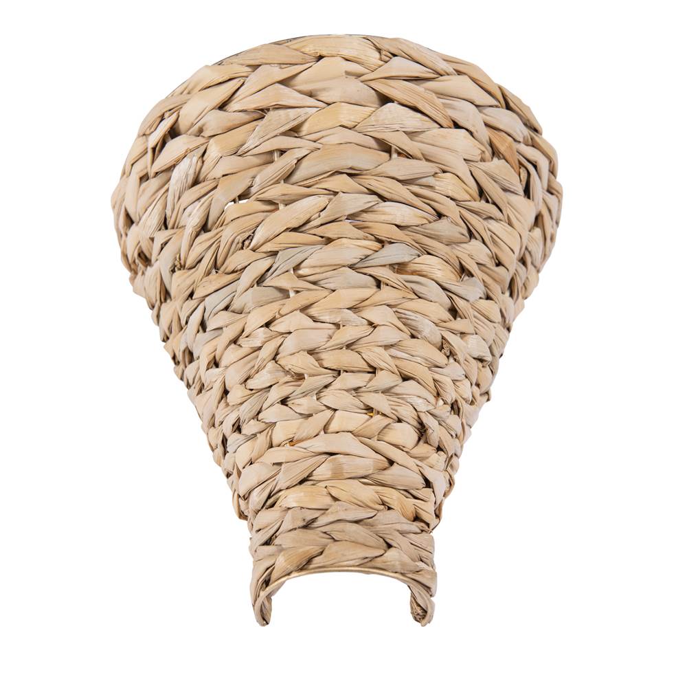 Varaluz 502W01FGN French Gold,Natural Seagrass Hilton Head 1-lt Sconce - French Gold/natural Seagrass Image 2