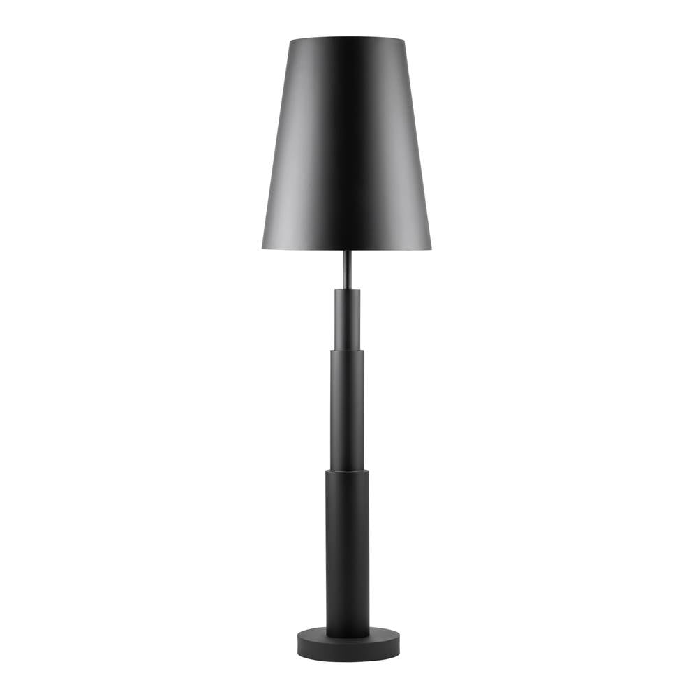 Varaluz 504L06MB Matte Black Giustino 6-lt Floor Lamp - Matte Black Image 1